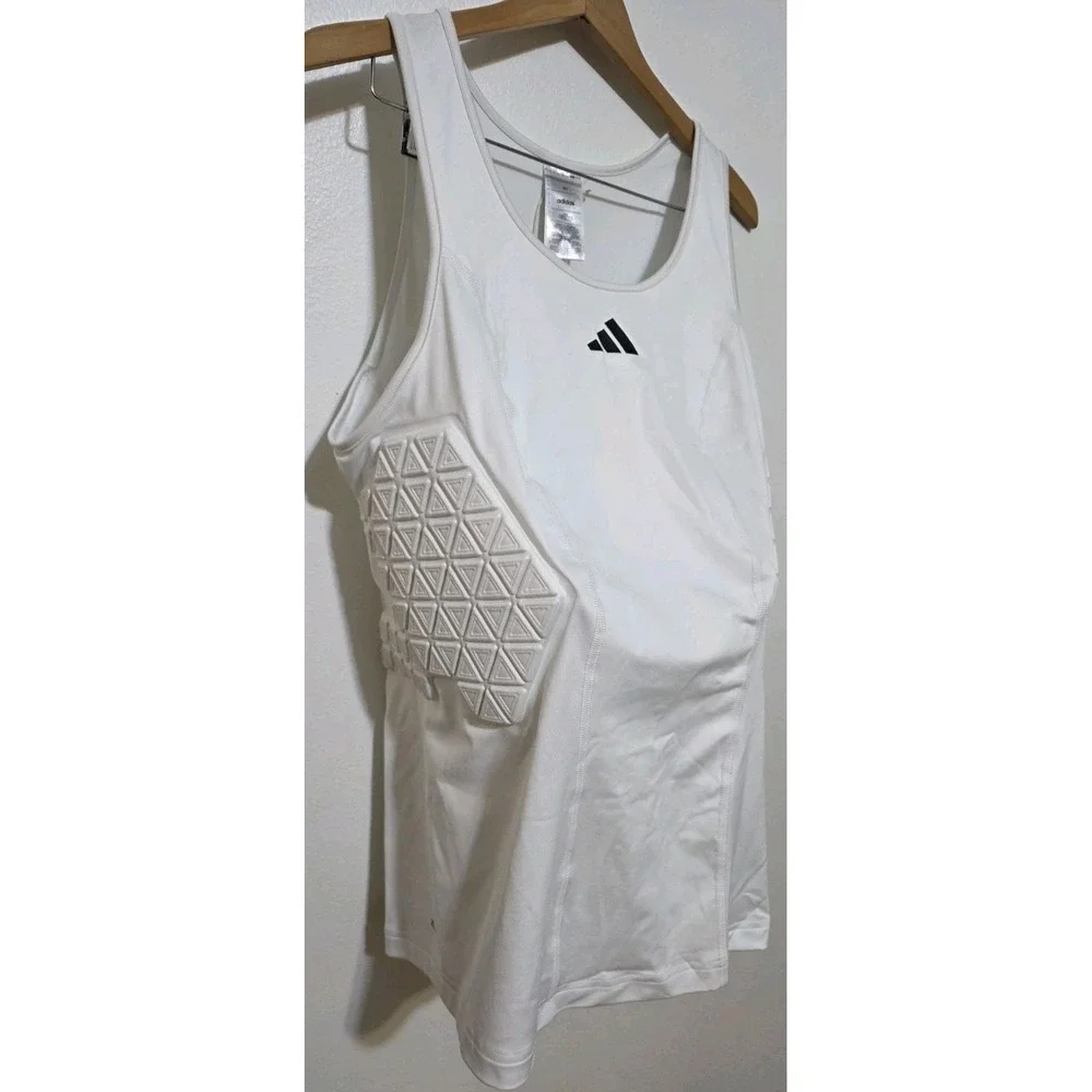 NWT Adidas Alphaskin Force Padded Basketball Compression Tank Top Shirt Men 2XLT